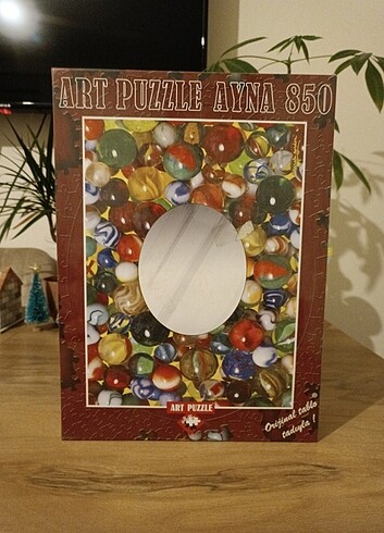 Beden Renk Art Puzzle Çocukluğum Nerede? 850 Aynalı Parça