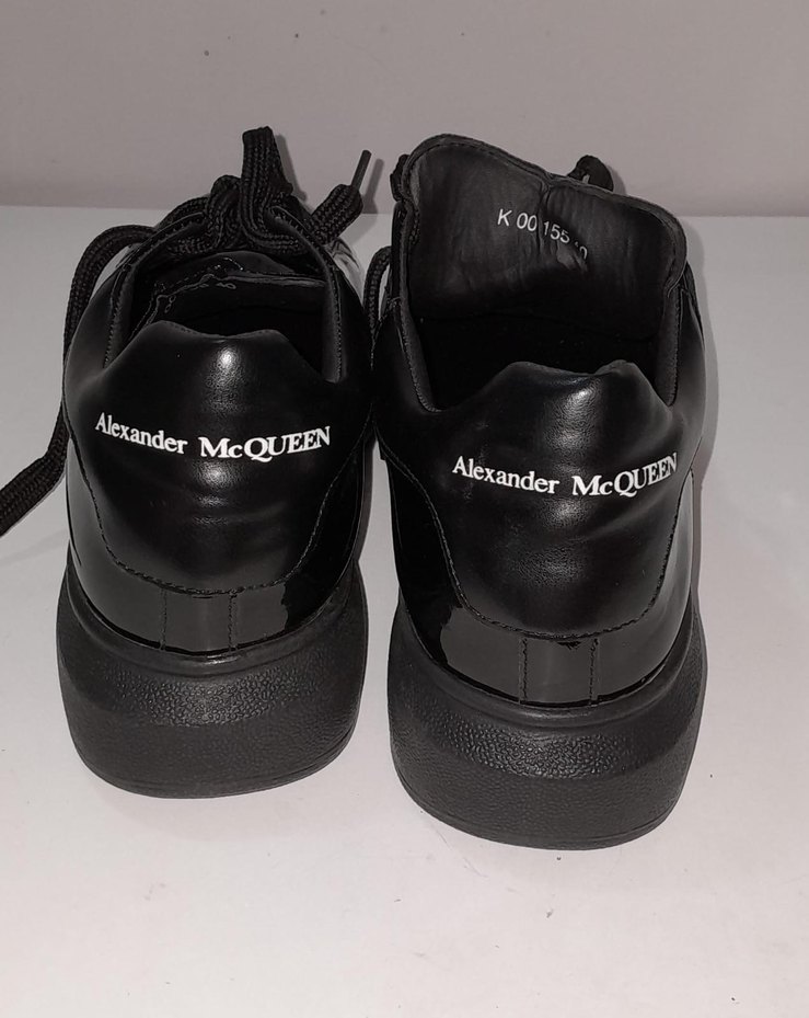 Siyah Parlak  Erkek Spor Ayakkabı - Görsel 4