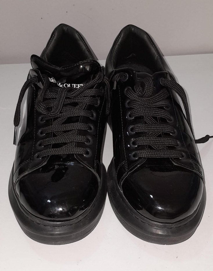 Siyah Parlak  Erkek Spor Ayakkabı - Görsel 2