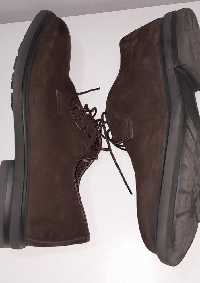 Kahverengi Süet Erkek Klasik Ayakkabı - Görsel 5