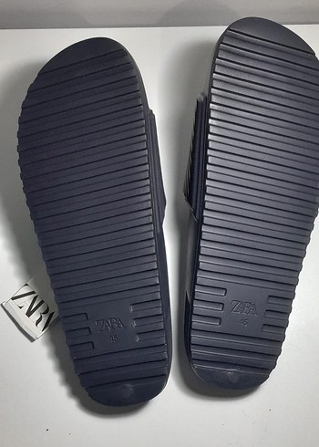 Zara erkek plaj terliği siyah - Görsel 3