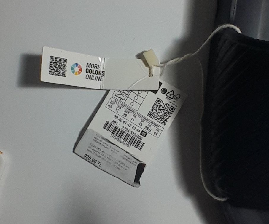 Zara erkek plaj terliği siyah - Görsel 2