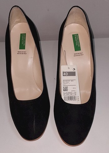 Renkli Topuklu Kadın ayakkabı - Görsel 3