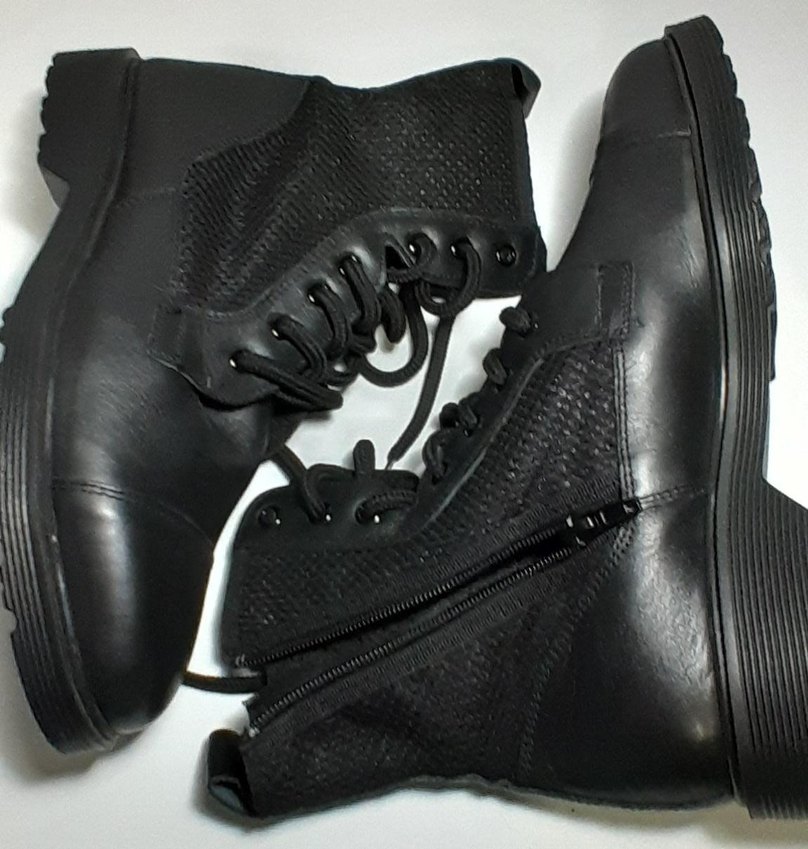 Siyah Bağcıklı Stiletto burunluTopuklu Kadın Bot - Görsel 4