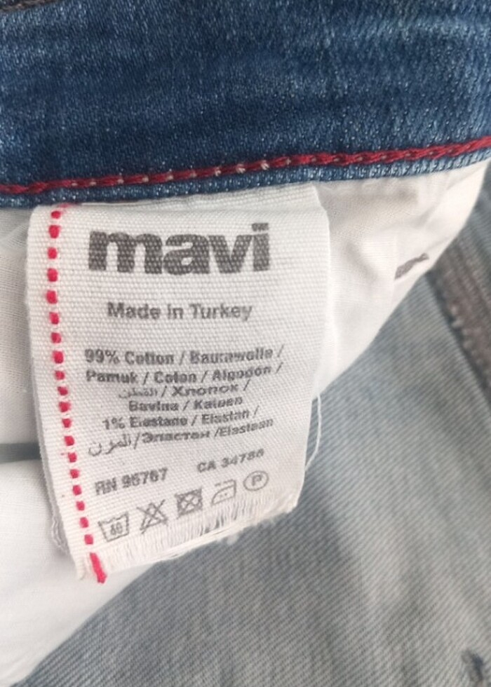 Mavi erkek kot - Görsel 3