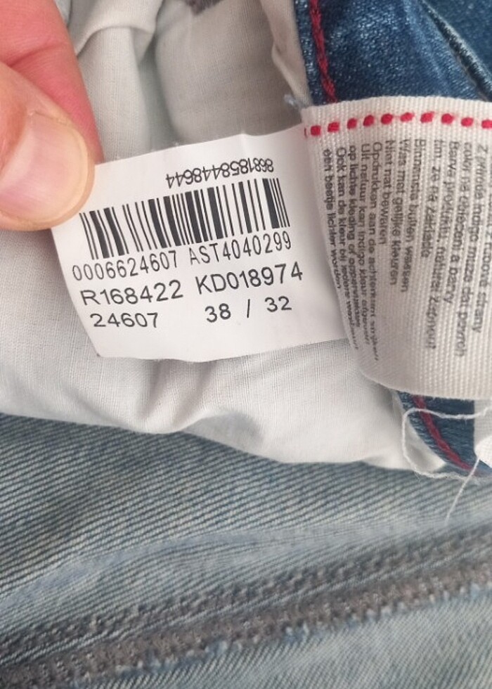 Mavi erkek kot - Görsel 4