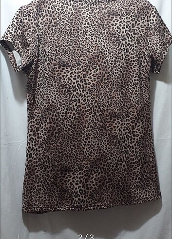 LC Waikiki Leopar kayık yaka