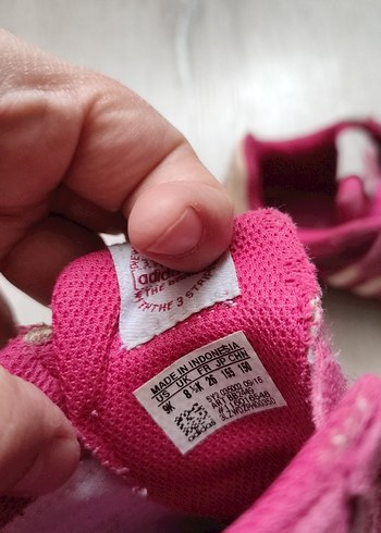 Adidas Kız Çocuk Pembe Cırt Cırtlı Spor Ayakkabı - Görsel 3