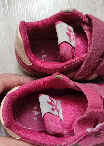 Adidas Kız Çocuk Pembe Cırt Cırtlı Spor Ayakkabı - Görsel 4