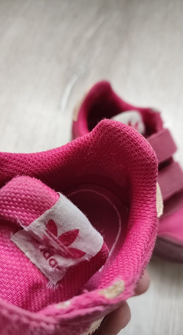 Adidas Kız Çocuk Pembe Cırt Cırtlı Spor Ayakkabı - Görsel 5