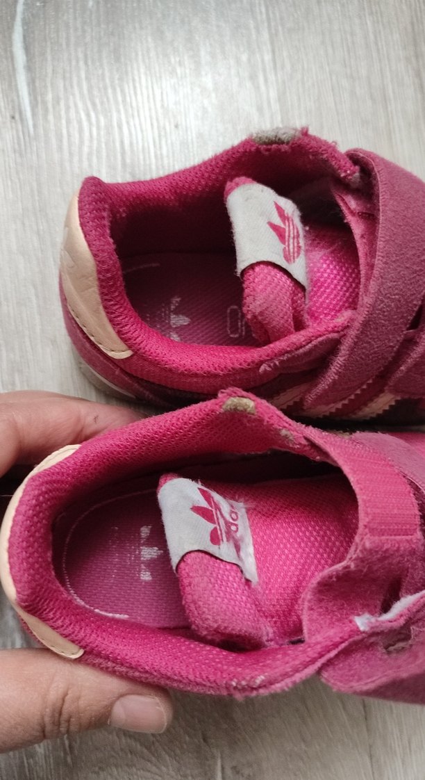 Adidas Kız Çocuk Pembe Cırt Cırtlı Spor Ayakkabı - Görsel 4