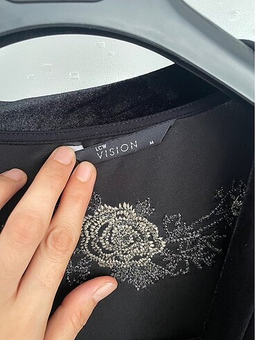 m Beden siyah Renk LCW kimono hırka