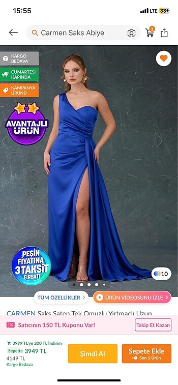 Saks mavisi Abiye