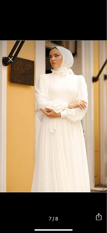 Stradivarius Nikah elbisesi