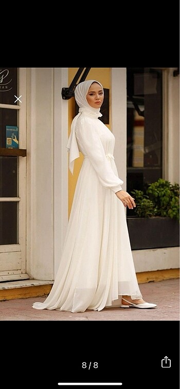 l Beden beyaz Renk Nikah elbisesi