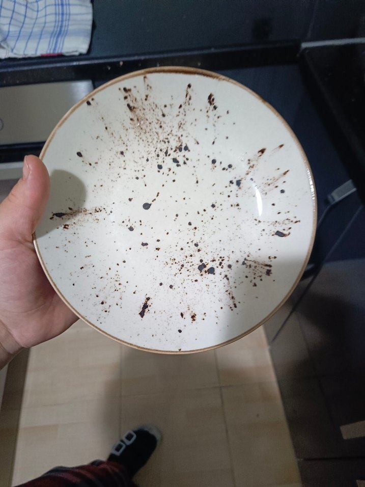 yemek tabağı defolu resimler de mevcut - Görsel 3