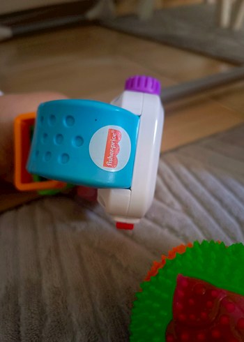 Fisher Price Çok Renkli Eğitici Oyuncak Saat - Görsel 5