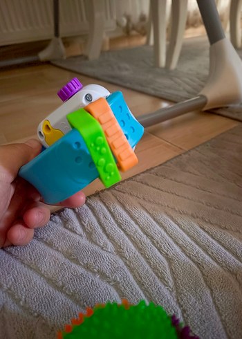 Fisher Price Çok Renkli Eğitici Oyuncak Saat - Görsel 6