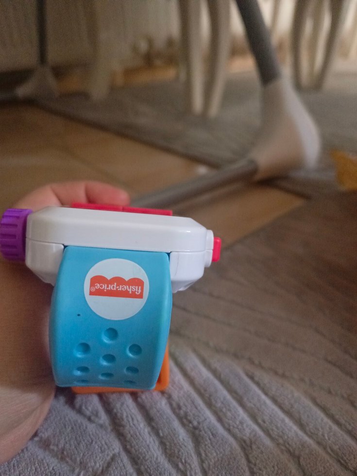 Fisher Price Çok Renkli Eğitici Oyuncak Saat - Görsel 4