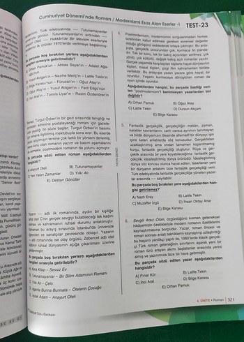 Edebiyat Soru Bankası Seti - AYT - Görsel 2