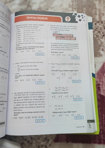 2025 Model AYT Matematik Soru Bankası - Görsel 5