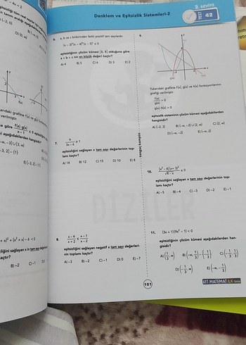 2025 Model AYT Matematik Soru Bankası - Görsel 7