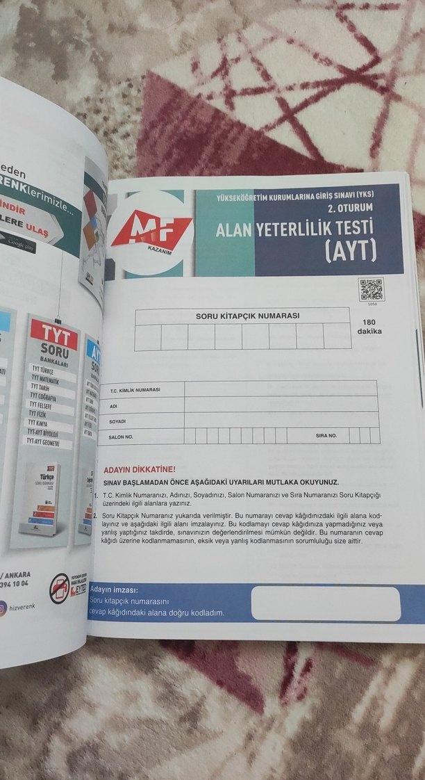 Krallar Karması AYT Denemeleri Sınav Kitabı - Görsel 2