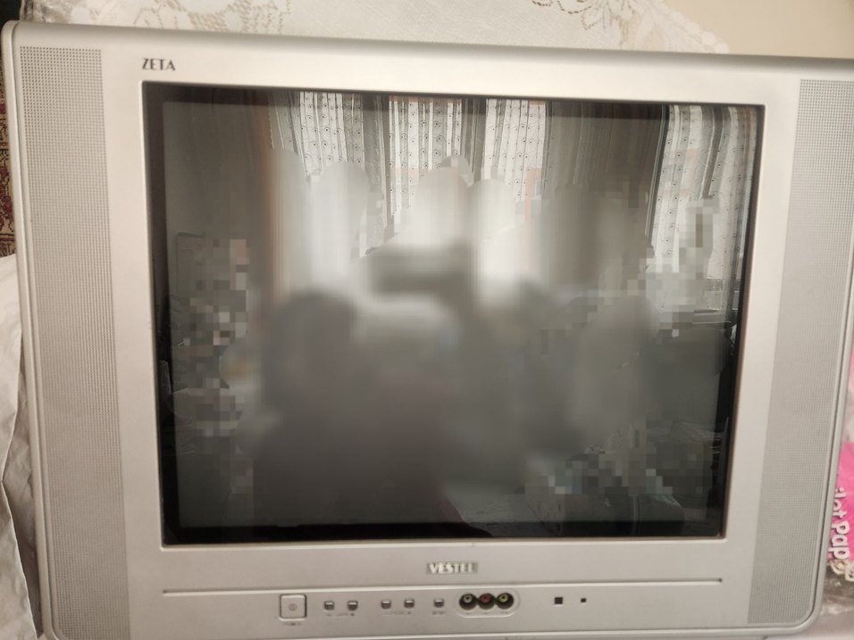 Gri VESTEL tüplü tv - Görsel 3