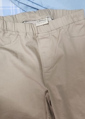 13-14 Yaş Beden camel Renk Bej slim fit erkek çocuk Pantolon