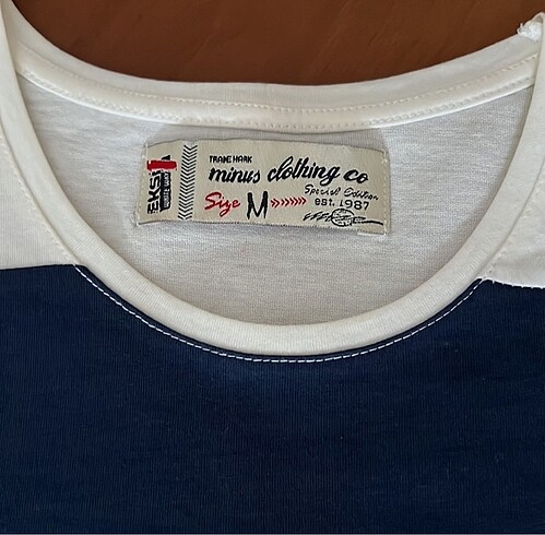 M beden sıfır erkek T-Shirt