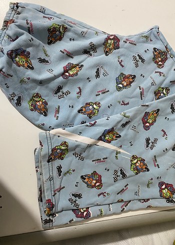 Erkek Baskılı Rahat Pijama - Görsel 2