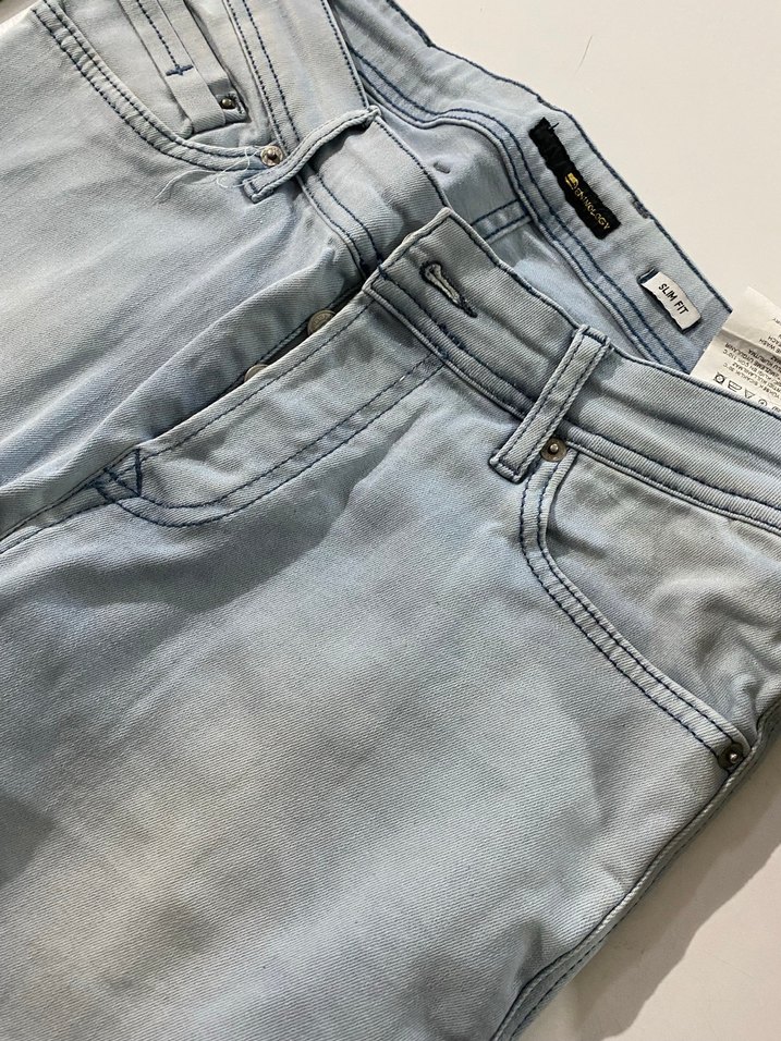 Gri Midi Boy Regular Fit erkek Kot Pantolon - Görsel 4