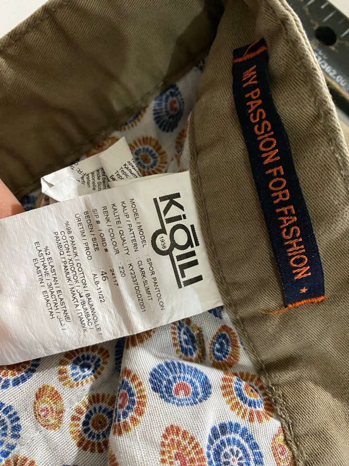 Kiğılı Erkek Normal Kesim Pantolon - Görsel 3