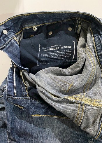 Erkek Mavi Denim Normal Boy Kot Pantolon - Görsel 2