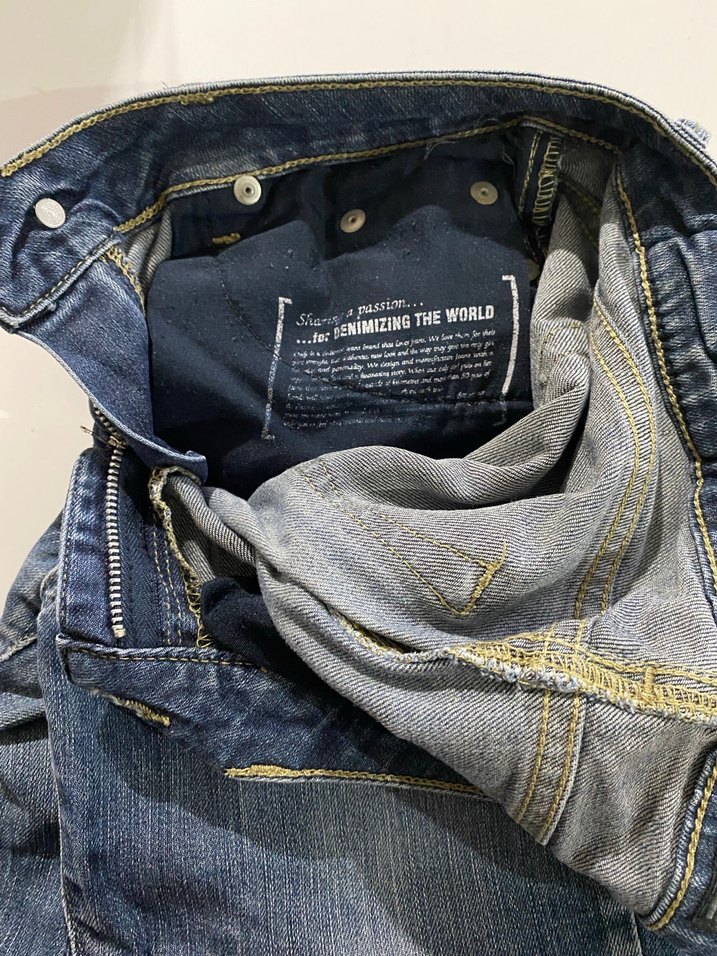 Erkek Mavi Denim Normal Boy Kot Pantolon - Görsel 2