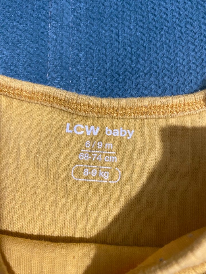 Gri Baskılı Uzun Kollu Bebek Body - Görsel 4