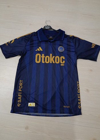 Erkek Lacivert V-Yaka Kısa Kollu Fenerbahçe Forma