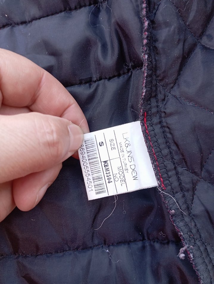 Kırmızı Kadın Kapitone Fermuarlı Ceket - Görsel 5