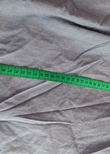 bebek mavisi Nakışlı Kadın Keten Gömlek - Görsel 6