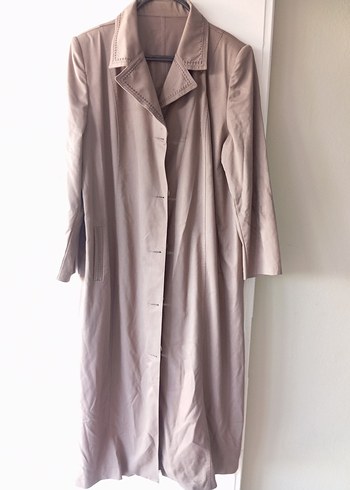 Bej Uzun Kadın pardesü - Görsel 2