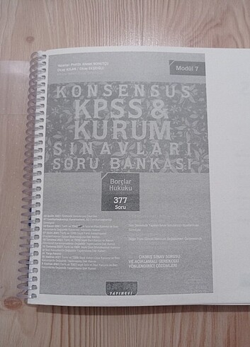 2022 Kpss Konsessus Borçlar - Ticaret Hukuku