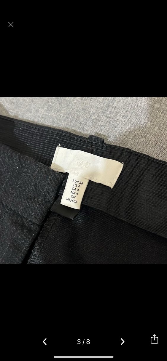 Hm kumaş pantolon çizgili - Görsel 3