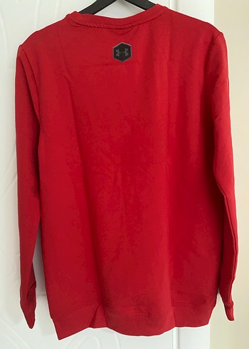 Under Armour Kırmızı Erkek Sweatshirt - Görsel 3
