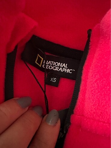 xs Beden pembe Renk Orijinal national geographic sweat