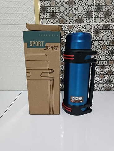 xxl Beden altın Renk Travel pot termos