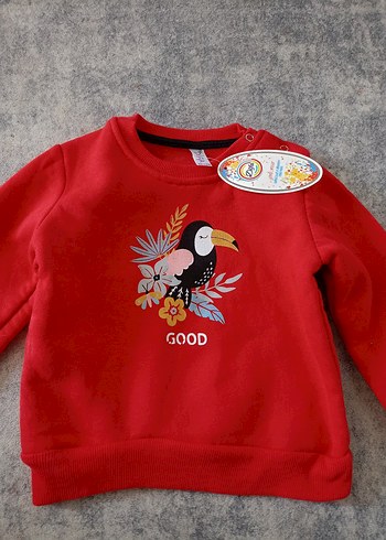 Renkli Baskılı Sweatshirt - Görsel 2