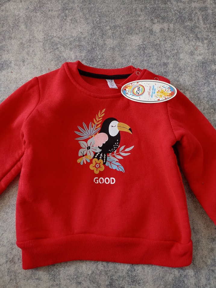 Renkli Baskılı Sweatshirt - Görsel 2