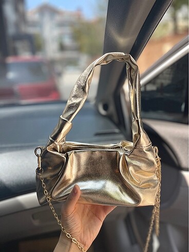 Gold çanta - Görsel 2
