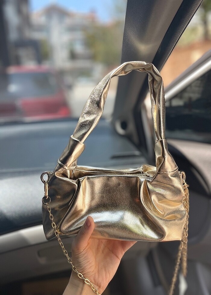 Gold çanta - Görsel 2