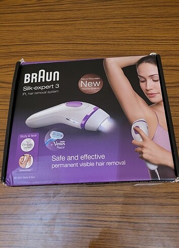 BRAUN Lazer epilasyon 
